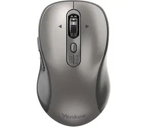 YENKEE YMS 2010SR WL GYRO grau / kabellose optische Maus / 3200 DPI / 6 Tasten / 2,4 GHz / BT