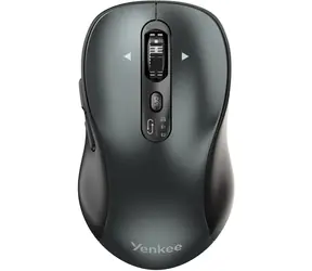 YENKEE YMS 2010BK WL GYRO schwarz / kabellose optische Maus / 3200 DPI / 6 Tasten / 2,4 GHz / BT