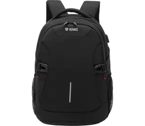 YENKEE YBB 1502 FLASHPACKER schwarz / Laptop-Rucksack / bis 15,6" / 20 l