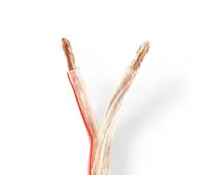 Nedis Lautsprecherkabel 2x 6,00 mm2 transparent