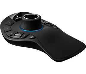3Dconnexion SpaceMouse Pro / kabellose optische Maus / 2,4 GHz / 15 Tasten
