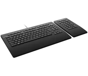 3Dconnexion Keyboard Pro Numpad schwarz / CAD-Tastatur / USB-A / US-Layout