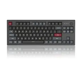Montech MKey TKL schwarz / Gaming-Tastatur / mechanisch / GateronG Pro 2.0 Yellow-Schalter / kabelgebunden / US
