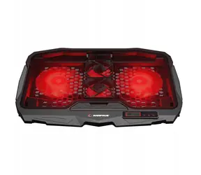 Rampage AD-RC4 schwarz / Kühlpad / für Laptops 12,1 - 15,6" / 4 Lüfter / USB-A