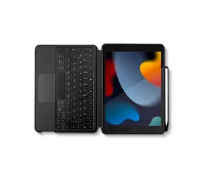 Ausgepackt - Epico Keyboard Case mit Tastatur für Apple iPad 10.2" Qwerty schwarz / ausgepackt