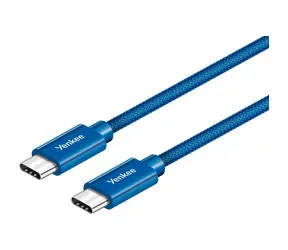 YENKEE YCU C101 BE Kabel USB-C 2.0 (M) - USB-C 2.0 (M) 1m blau / 480mb/s / bis zu 60W