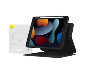 Ausgepackt - Baseus ARJS041001 Minimalist Case für Apple iPad 10.2" schwarz / ausgepackt