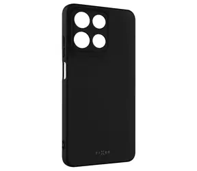 FIXED Story gummierte Rückseite für Motorola Moto G15/Power schwarz