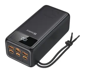 Sandberg Powerbank 50000mAh schwarz / PD 130W / Taschenlampe / 3x USB-C & 3x USB-A