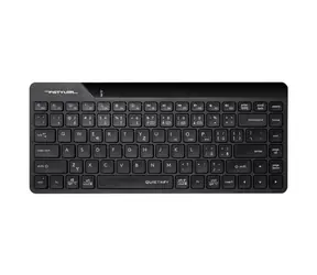 Ausgepackt - A4Tech FStyler FBK22 AS schwarz / Kabellose Tastatur / CZ -Layout / Bluetooth / 2,4GHz USB-A Nano-Empfänger / ausgepackt
