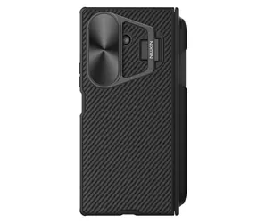 Nillkin CamShield Prop Pen Slot Back Cover für Samsung Galaxy Z Fold 7 Schwarz