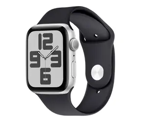 Obal:Me Silikonarmband für Apple Watch 42-49 mm ML, Schwarz