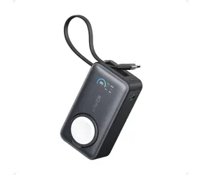 Anker MagGo 10000mAh schwarz / Kabellose Powerbank / 35W / mit USB-C Kabel / USB-C