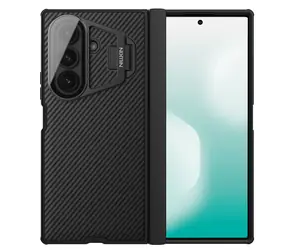 Nillkin CamShield Prop Magnetic (Transparent Lens) Backcover für Samsung Galaxy Z Fold 7 Schwarz