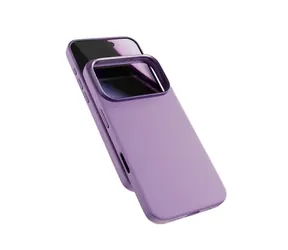 Epico Silicone Pro Mag+ Case für iPhone 17 Pro Max Qi2 & MagSafe kompatibel lila
