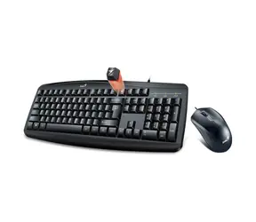 Genius SMART KM-200 US schwarz / Kabelset / USB / US-Layout
