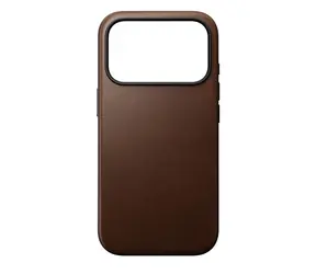 Nomad Modern Ledertasche für Apple iPhone 17 Pro braun