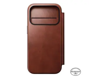 Nomad Modern Leather Folio Case für Apple iPhone 17 Pro olde Dublin (Horween)