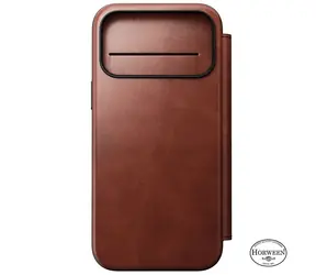 Nomad Modern Leather Folio Case für Apple iPhone 17 Pro Max olde Dublin (Horween)