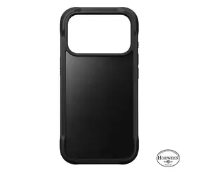 Nomad Rugged Leather Case für Apple iPhone 17 Pro schwarz