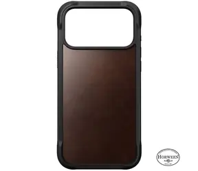 Nomad Rugged Leather Case für Apple iPhone 17 Pro Max rustikales Braun (Horween) 