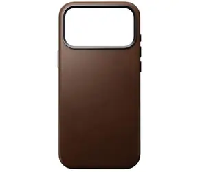 Nomad Traditional Ledertasche für Apple iPhone 17 Pro Max braun