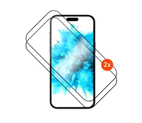 FIXED Tempered Glass Full-Cover mit Applikator für Apple iPhone 17 2 Stück Schwarz