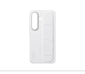 Samsung Backcover mit Band für Galaxy S25 Weiß