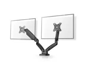 Nedis MMDOSGS110BK Monitorständer / 15-32" / Max. 8kg / 3 Drehpunkte 