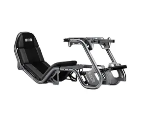 Next Level Racing F-GT Pro Racing Cockpit grau / Renncockpit / max. Tragkraft 150kg 