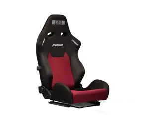 Next Level Racing PRS2 Performance Reclining Sim Racing Seat schwarz-rot / Gaming-Sitz / max. Tragkraft 150kg 