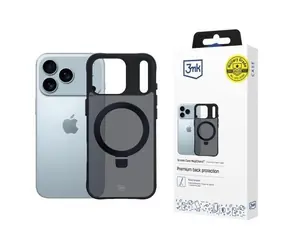 3mk Smoke Case Mag&Stand Rückseite für Apple iPhone 17 Pro Max