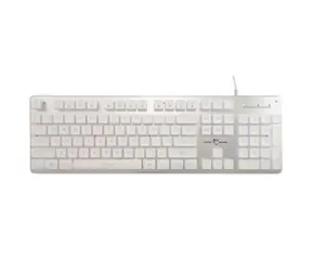 White Shark GK-003241 TACHI weiß / Gaming-Folientastatur / US-Layout / USB / LED