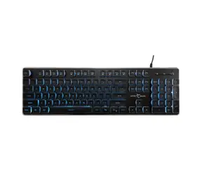 White Shark GK-003141 TACHI schwarz / Gaming-Folientastatur / US-Layout / USB / LED