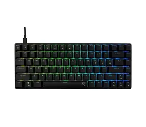 White Shark GK-005121 HAMACHI schwarz / mechanische Gaming-Tastatur / US-Layout / blaue Schalter / USB / LED