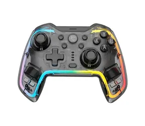 White Shark PRAETORIAN transparent / Kabelloses Gamepad / für PC & PS3/PS4 & Android & iOS & Nintendo
