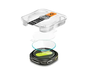Spigen Glass tR EZ Fit Schutzglas für Galaxy Watch 8 (44mm) klar / 2Stk
