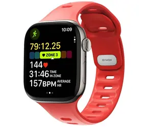 Nomad Tempo Band Armband für Apple Watch 45mm/46mm rot