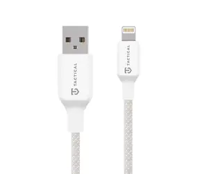 Tactical Stitch Thread Cable USB-A/Lightning 1m Weiß