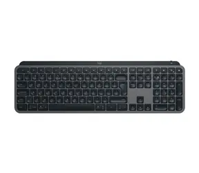 Logitech MX Keys S US grau / kabellose Tastatur / USB-C / BT / US-Layout 