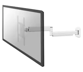 Neomounts FPMA-HAW050 weiß / Wand-Displayhalterung / 10-40" / drehbar / VESA 100x100 - 400x400 / Tragkraft 10 kg 