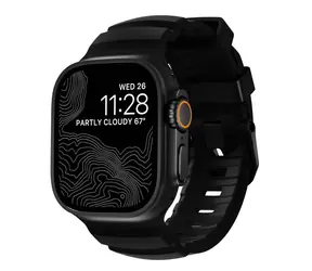 Nomad Rocky Point Armband für Apple Watch 46 mm/49 mm, schwarz