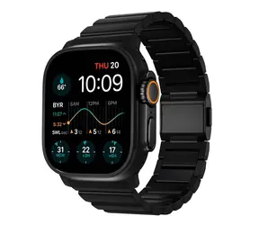 Nomad Titanium Band V2 Armband für Apple Watch 46 mm/49 mm, schwarz