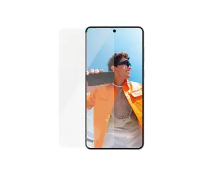 PanzerGlass Keramik-Schutzglas - extra breites Format für Samsung Galaxy S25 Edge