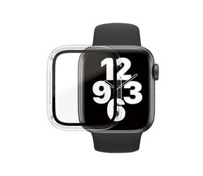 PanzerGlass Vollschutz für Apple Watch 4/5/6/SE 40 mm (transparenter Rahmen)