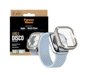 PanzerGlass Apple Watch 11/10 42 mm Goldgehäuse mit Schutzglas