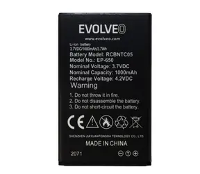 Evolveo Originalakku für EasyPhone XG EP-650 / 1000 mAh