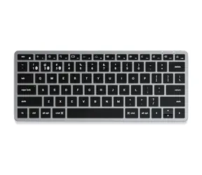 Satechi Keyboard Slim X1 grau / kabellose Tastatur / Bluetooth / USB-C / Hintergrundbeleuchtung 