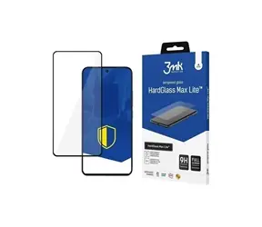 3mk HardGlass Max Lite Schutzglas für Motorola Edge 50 Neo Schwarz
