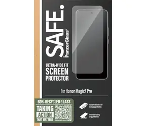 PanzerGlass SAFE UWF gehärtetes Glas für Honor Magic7 Pro schwarz